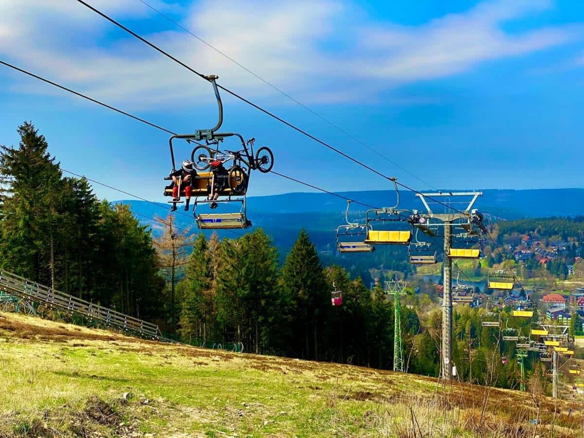 Relaxapartments Abendsonne Im Herzen Des Harzes - Ein El Dorado Fuer Wanderer, Biker Und Ruhesuchende - Mit Sonnigem Balkon Und Platz Fuer Bis Zu 3 Personen 戈斯拉尔 外观 照片
